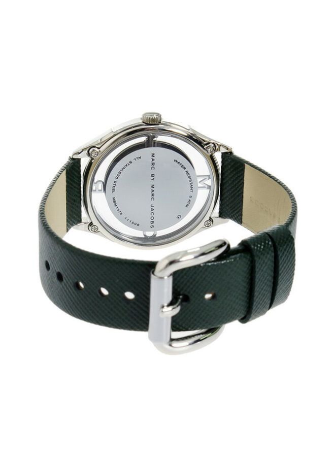 مارك جاكوبس ساعة يد بعقارب تيثر ومقاومة للماء طراز MBM1378 للنساء - Image 2