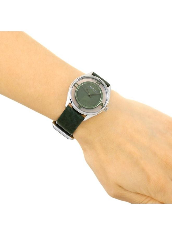 مارك جاكوبس ساعة يد بعقارب تيثر ومقاومة للماء طراز MBM1378 للنساء - Image 4