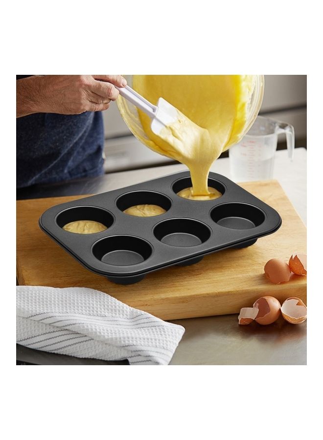 هوم بوكس صينية مافن من 6 أكواب من فيونا أسود 26 x 3 x 19سم - Image 2