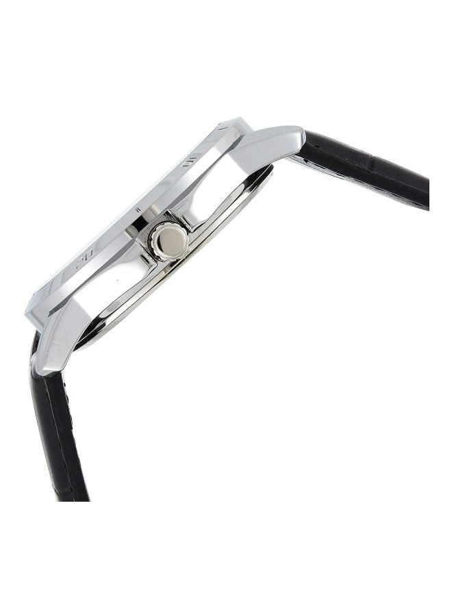 كاسيو ساعة يد بعقارب وسوار من الجلد طراز MTP-V004L-7A للرجال - Image 3