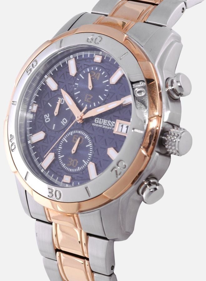 GUESS Men's Stainless Steel Chronograph Watch W0746G1 - Image 3