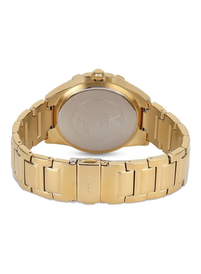 GUESS - Women's Water Resistant Analog Watch W1156L2 - 40 mm - Gold - Image 1