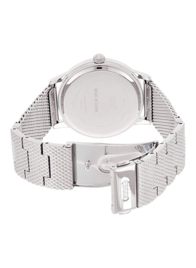 GUESS Men's Exchange Water Resistant Analog Watch W0921G1 - 39 mm - Silver - Image 2