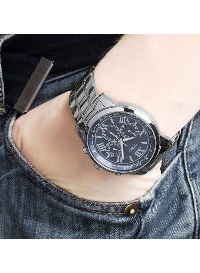 Men's Casual Round Wrist Watch - v1620230963/N39010006A_7