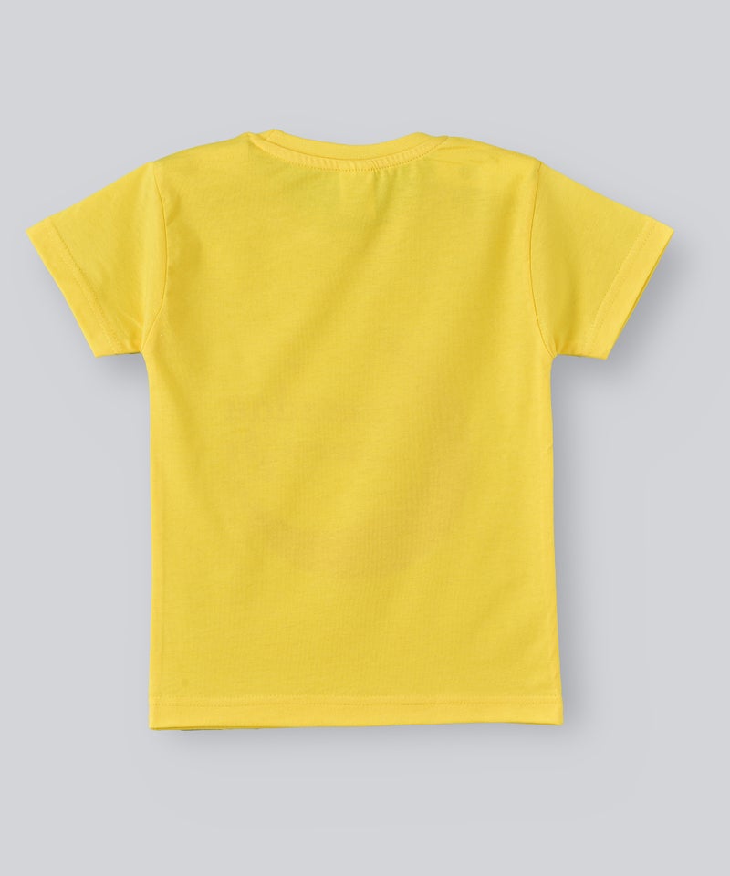 بيبي كلو تيشيرت بطبعة عبارة "رمضان كريم" أصفر - Image 2