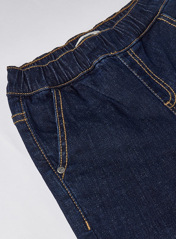 Zarafa - Casual Slim Elastic Fit Denim Jeans Dark Wash - Image 1