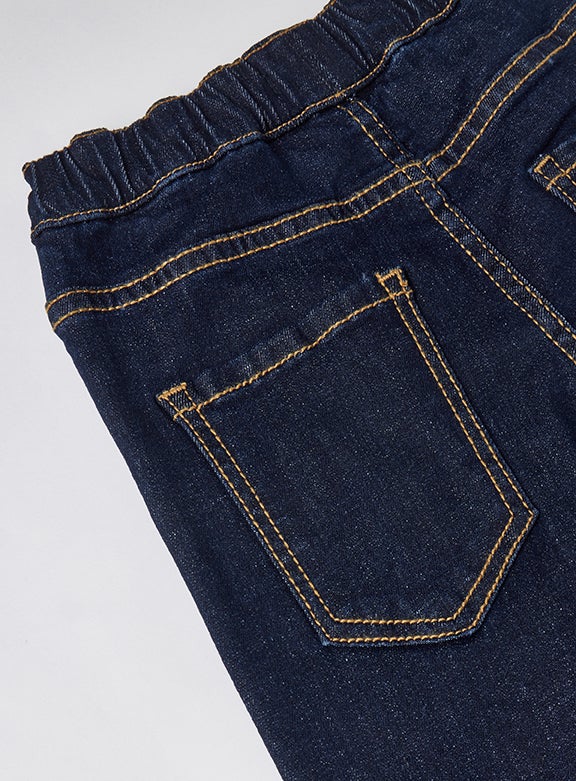 Zarafa - Casual Slim Elastic Fit Denim Jeans Dark Wash - Image 1