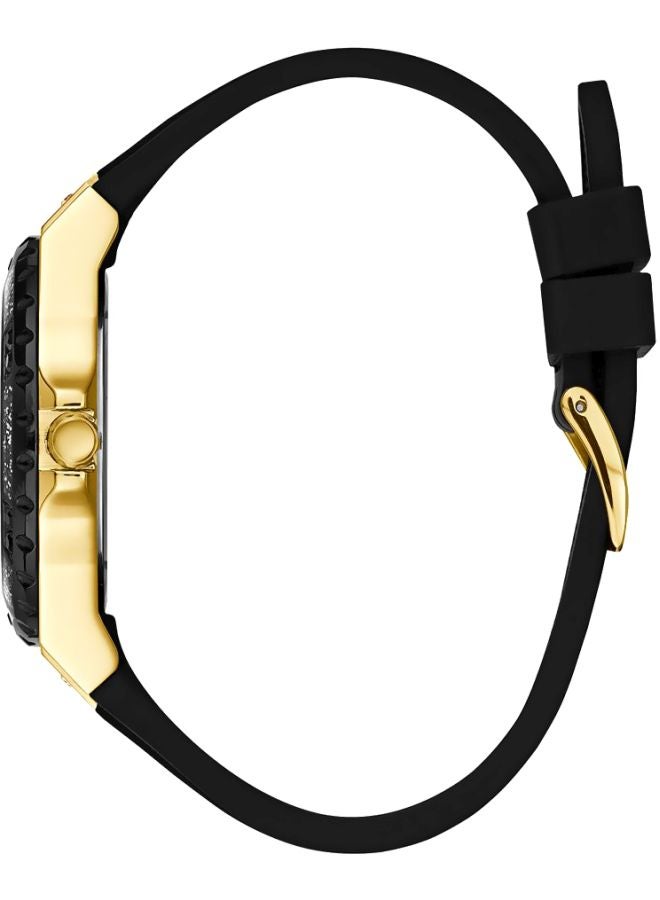 GUESS Women's Stone Studded Analog Watch W1053L7 - 39 mm - Black - Image 4