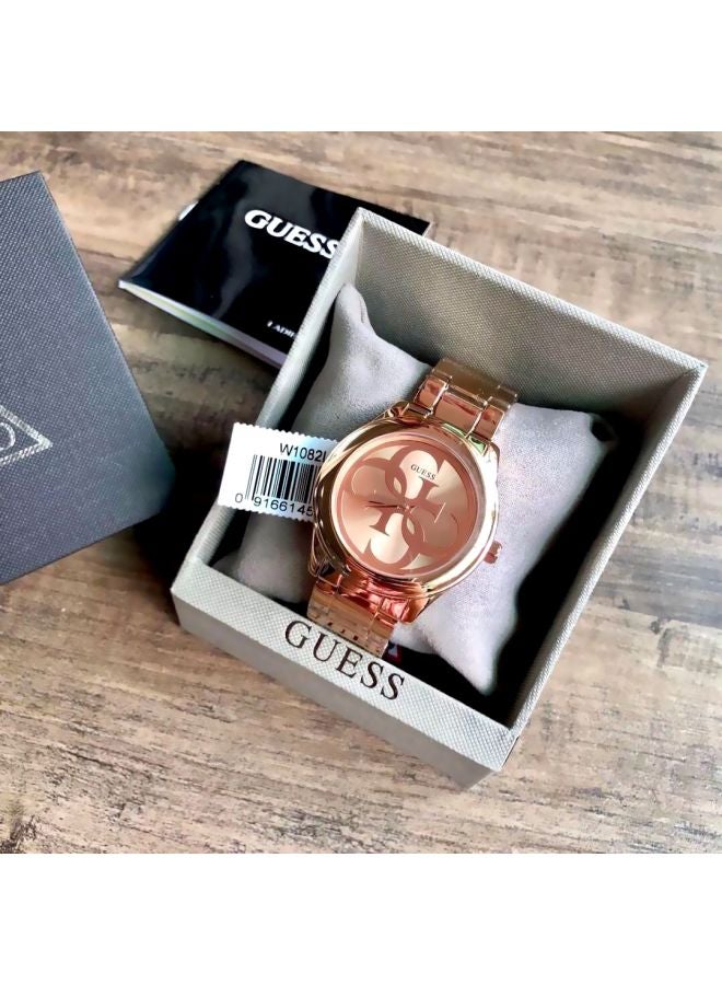 GUESS - Women's ladies rose gold watch - Image 1