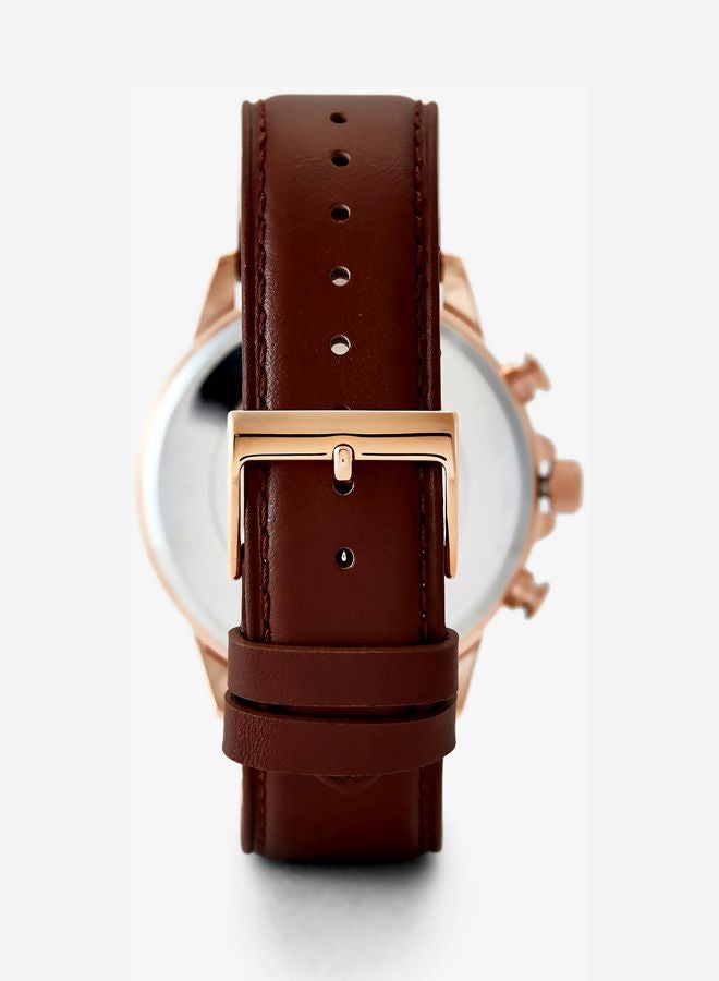 جس ساعة بورتر بعقارب ومقاومة للماء - طراز GW0011G4 للنساء - Image 2