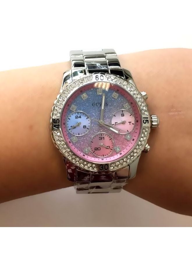 جس ساعة يد كاجوال بسوار من الاستانلس ستيل للنساء - Image 5