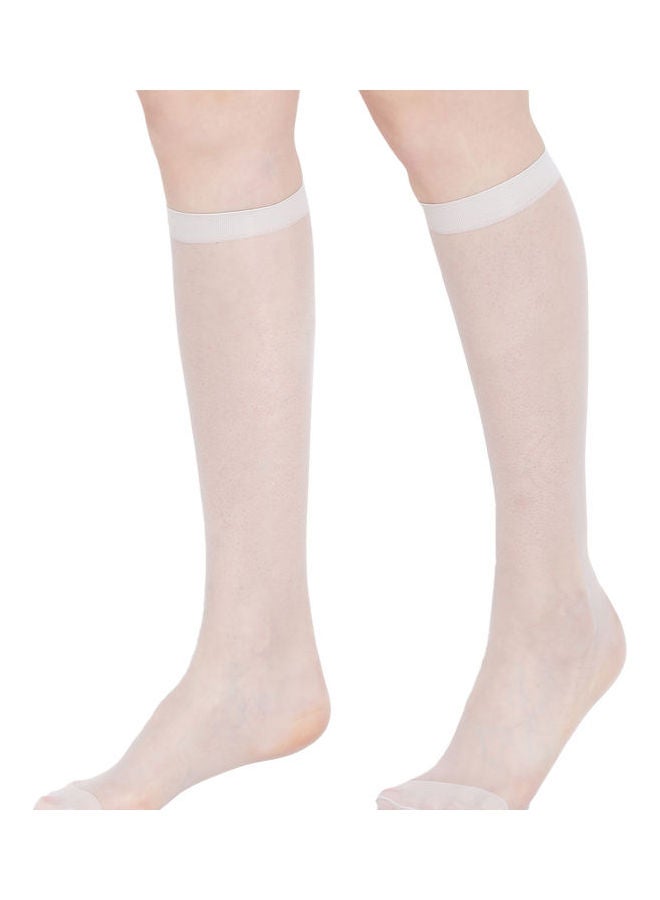 BYC Knee High Stocking Light Grey Light Grey - Image 3