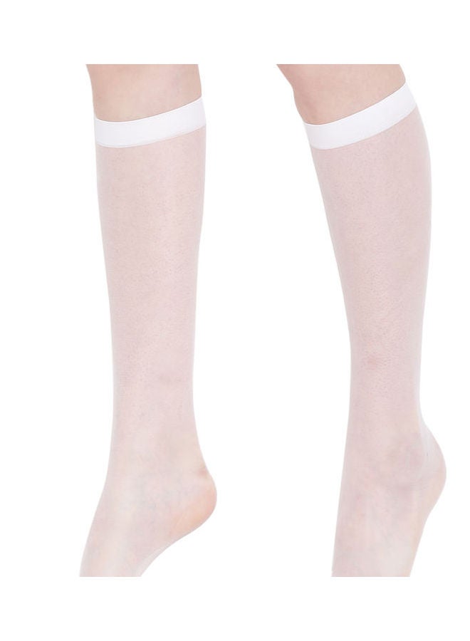 BYC Knee High Stocking White  - Image 2