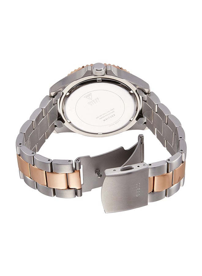 GUESS Men's Stainless Steel Analog Wrist Watch W0172G3 - Image 2