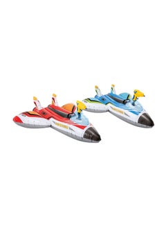 Plane Ride-On Inflatable Pool Floats w/ Water Guns - Assortment 117cm