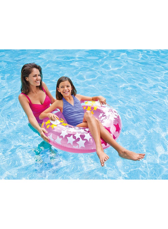 INTEX - Swirly Whirly Inflatable Pool Swim Tubes - Assortment 91cm - Image 1