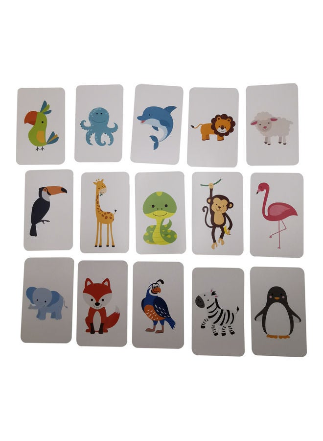 Little Kitabi 40 My Jumbo Flash Cards - Animals And Birds  - Image 2
