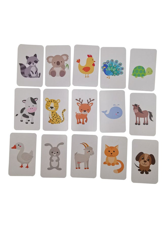 Little Kitabi 40 My Jumbo Flash Cards - Animals And Birds  - Image 4