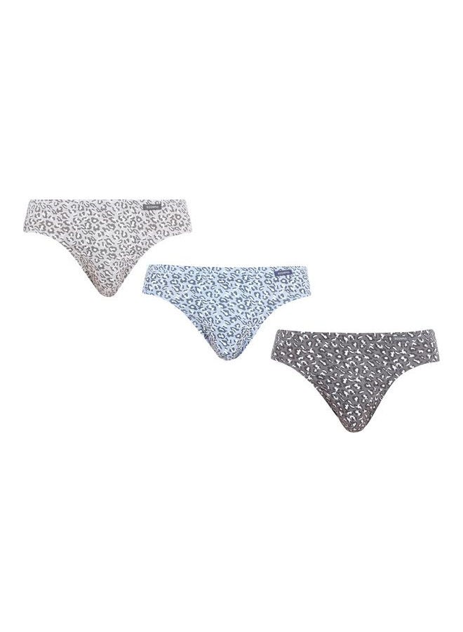 BYC - 3-Piece Of Cotton Briefs Multicolour - Image 1