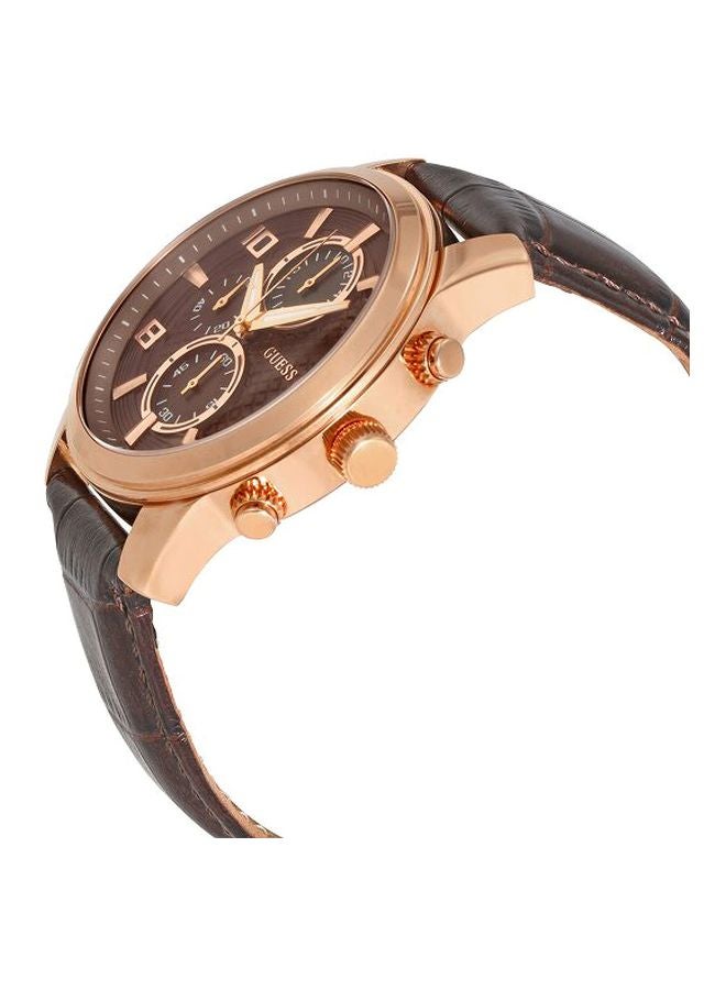 جس ساعة يد كرونوغراف مقاومة للماء طراز W0076G4 للرجال - Image 5