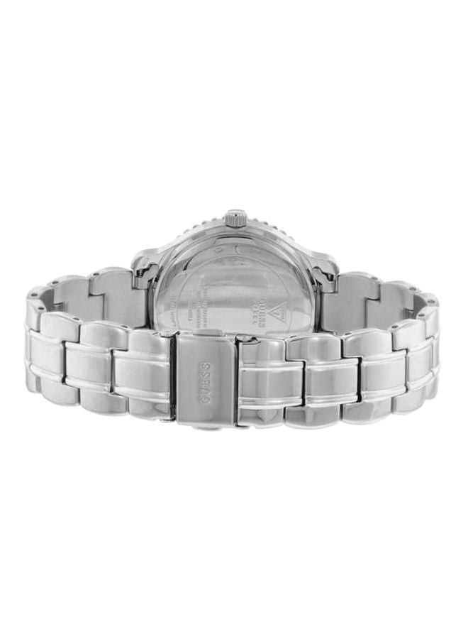 جس ساعة يد كاجوال بسوار من الستانلس ستيل للنساء - Image 3