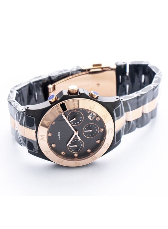 مارك جاكوبس ساعة كرونوغراف مقاومة للماء طراز MBM8583 للنساء - Image 4