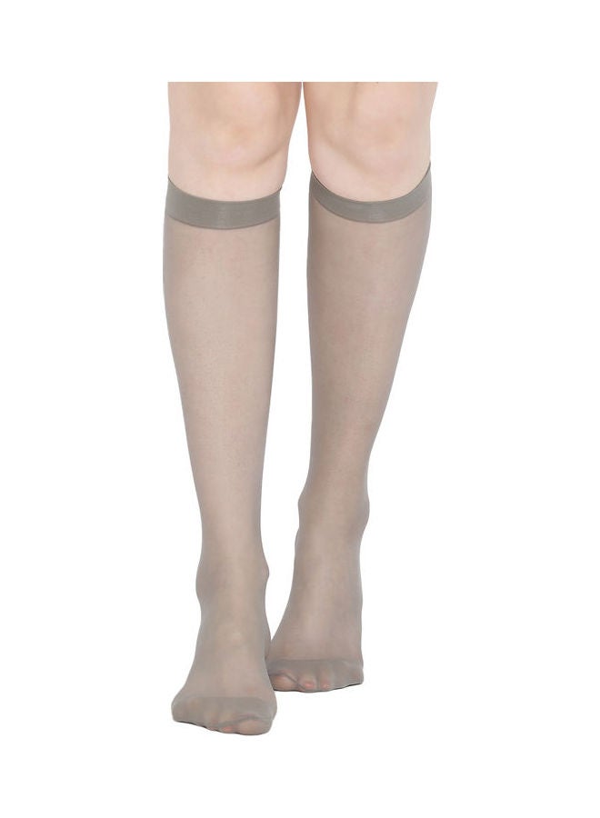 BYC Knee High Stocking Grey - Image 1