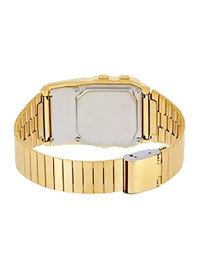 CASIO Men's Youth Water Resistant Data Bank Digital Watch DBC-611G-1DF - 47 mm - Gold - Image 2