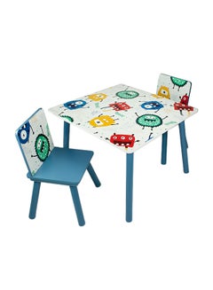2-Piece Chair With Table Set Multicolour