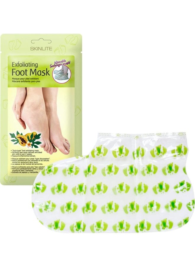 SKINLITE Exfoliating Foot Mask Green 40grams  - Image 2