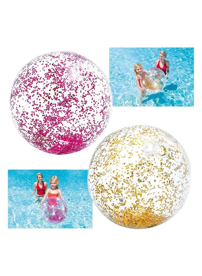 INTEX Glitter Inflatable Beach Balls - Assortment 51cm - Image 5