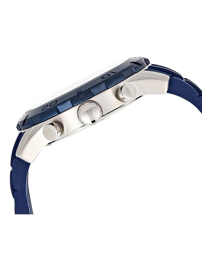 جس ساعة يد كرونوغراف بسوار مطاطي طراز W0864G6 للرجال - Image 3