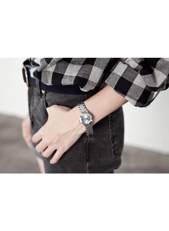 كاسيو ساعة يد بعقارب وسوار من الإستانلس ستيل طراز LTP 1177A 2ADF - مقاس 25 مم - لون فضي للنساء - Image 5