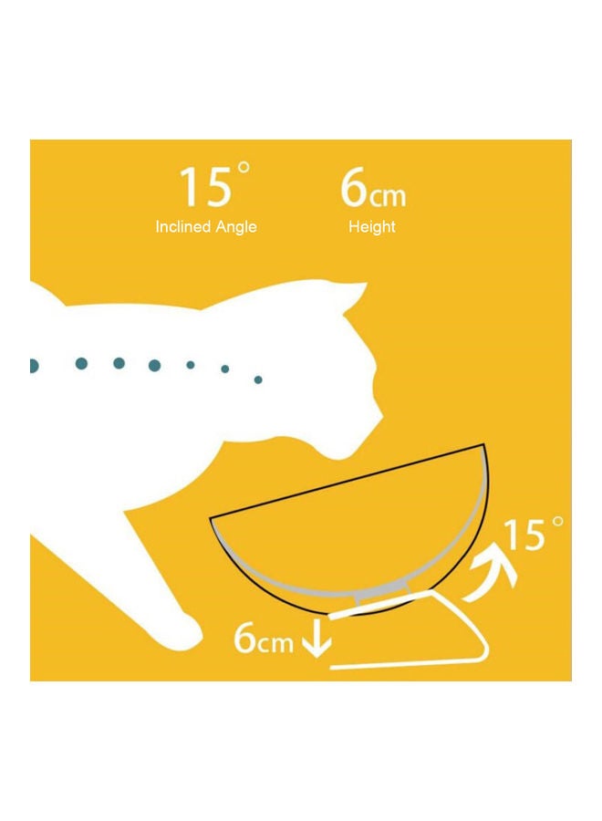 وعاء طعام للقطط شفاف 27.50x8.00x13.50سم - Image 4