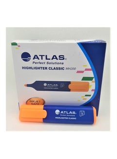 ATLAS 10-Piece Highlighter Orange  - Image 1
