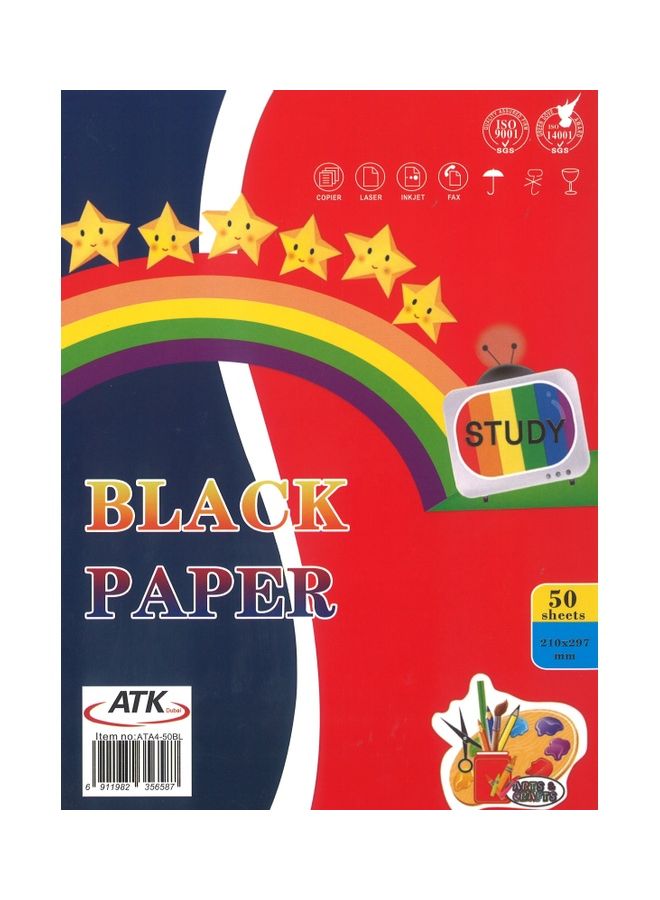 ATK 50-Piece Paper Black - Image 2