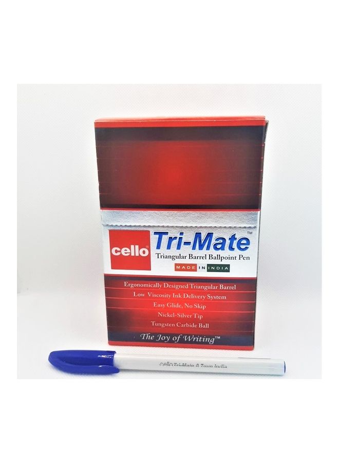 50-Piece Tri-Mate Pen Blue