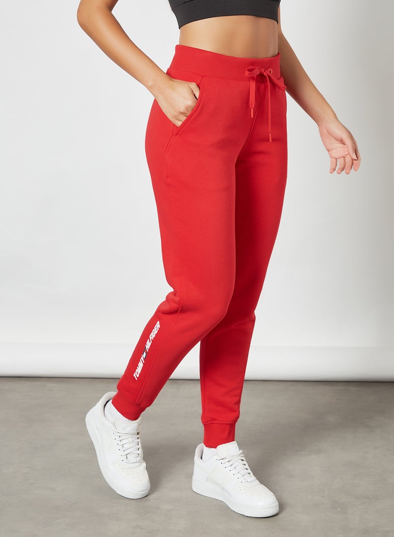 Regular Graphic Sweatpants Red - v1620292327/N43080627V_1