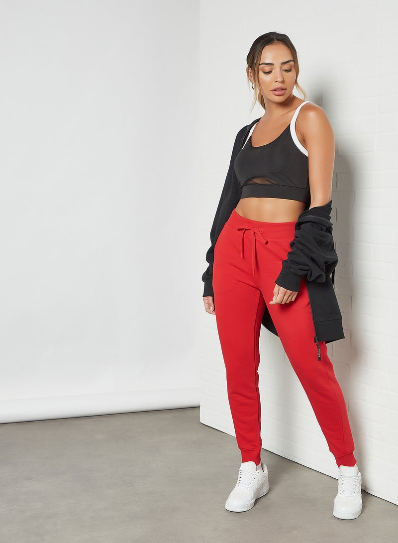 Regular Graphic Sweatpants Red - v1620292327/N43080627V_2