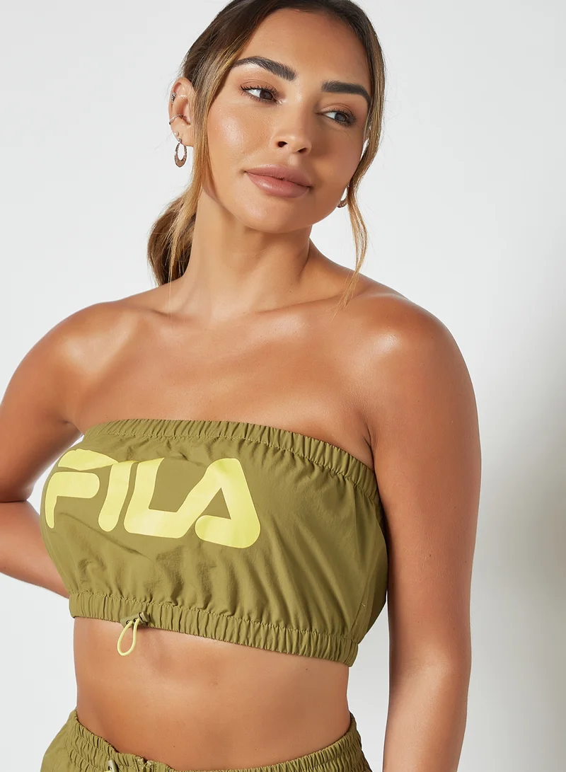 FILA Fiamma Bandeau Top Olive