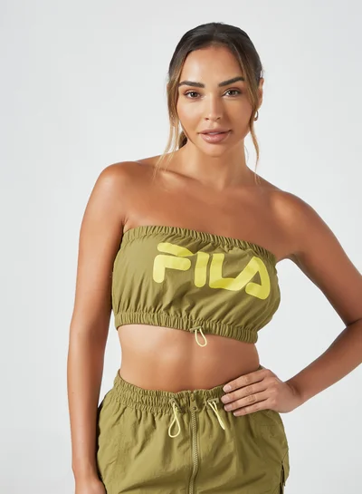 FILA Fiamma Bandeau Top Olive