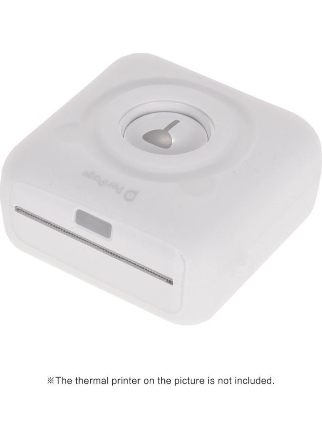 A6 Thermal Printer Silicone Case White - Image 4