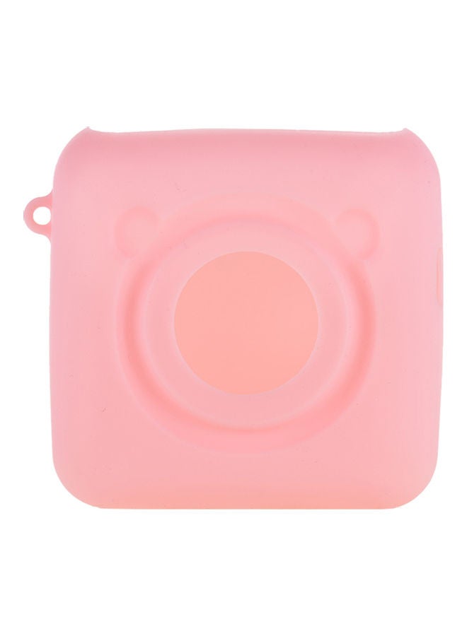 Thermal Printer Silicone Case Pink - Image 1