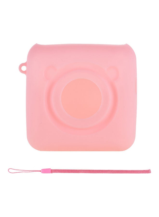 Thermal Printer Silicone Case Pink - Image 4