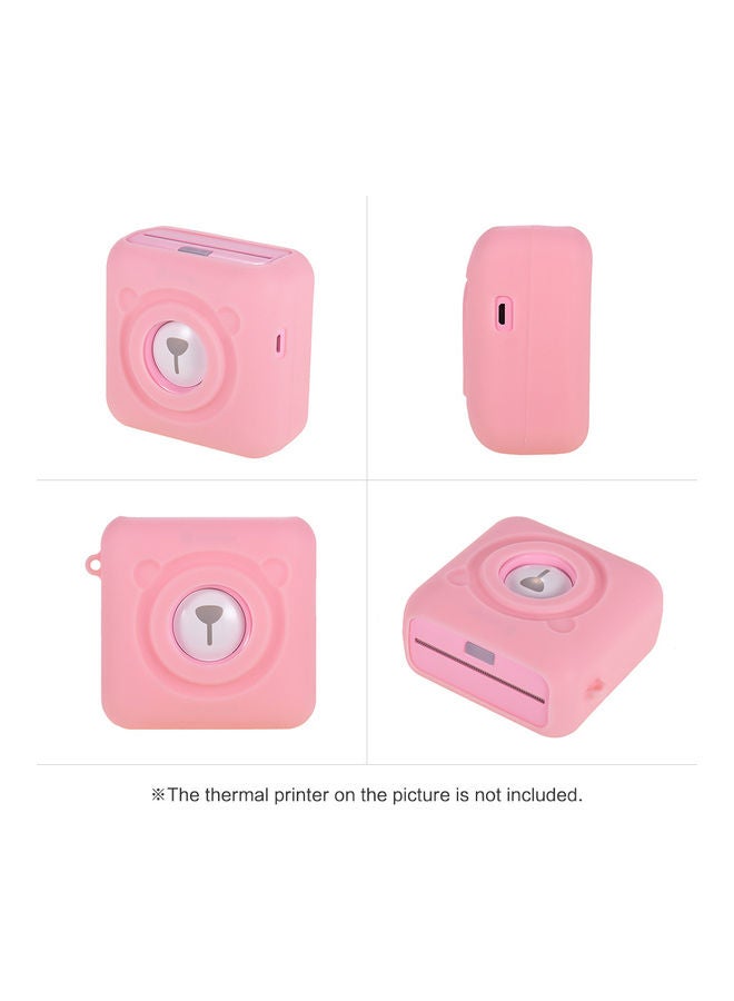 Thermal Printer Silicone Case Pink - Image 5