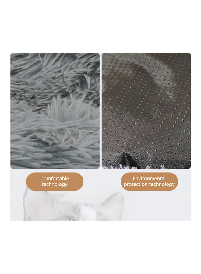 Round Pet Mattress Grey 60cm - Image 2