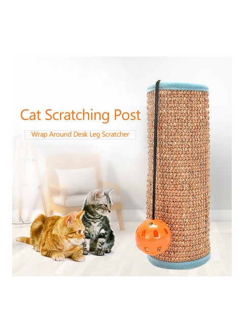 Cat Scratcher Post Scratching Mat Brown