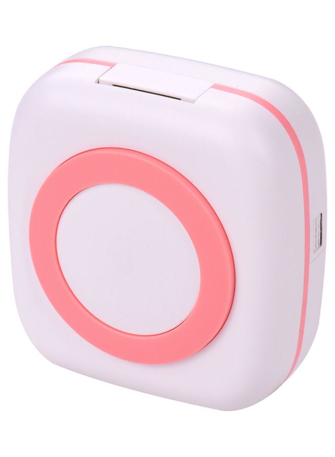 Wireless Mini Photo Printer White/Pink - Image 1