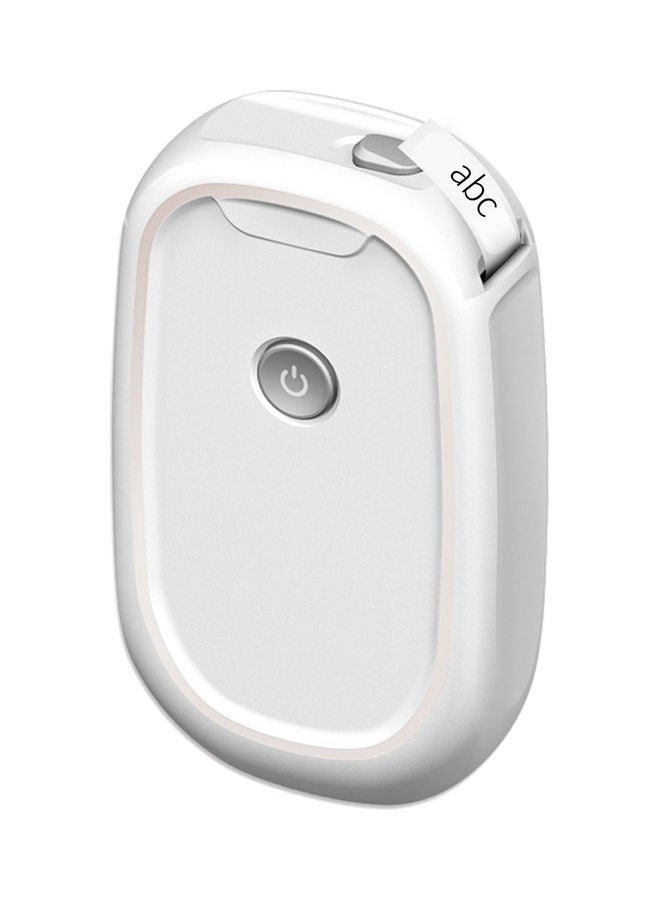Wireless Mini Label Printer White - Image 1