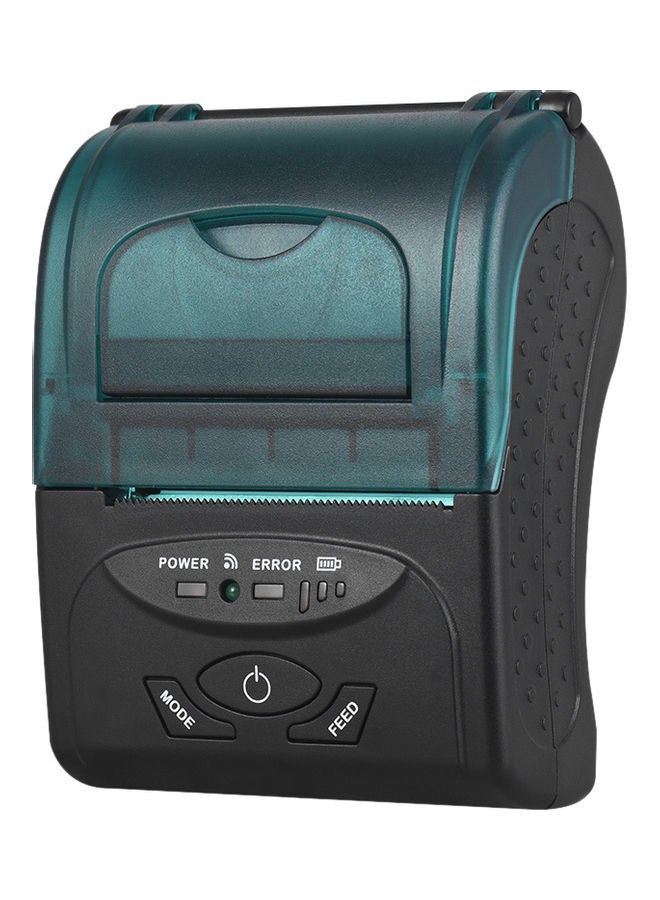 Bluetooth Connect Thermal Label Printer Black/Blue - Image 4